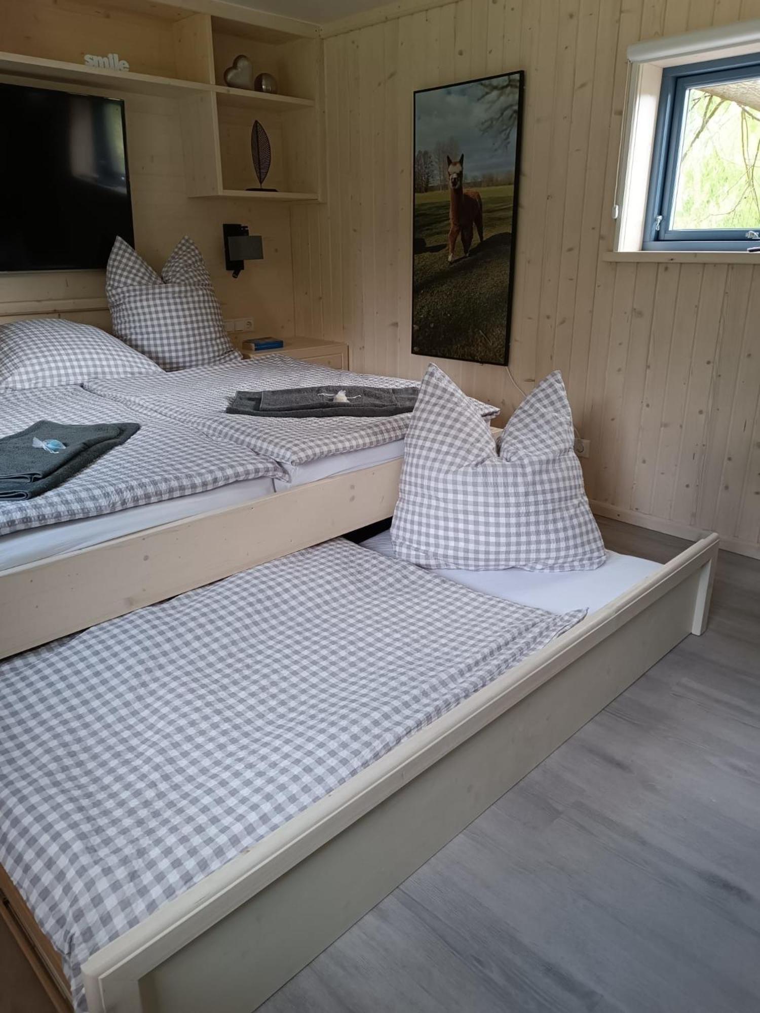 Tiny House & Alpaka-Erlebnis Im Ruhner Land - Naturidylle Pur Ziegendorf Bagian luar foto