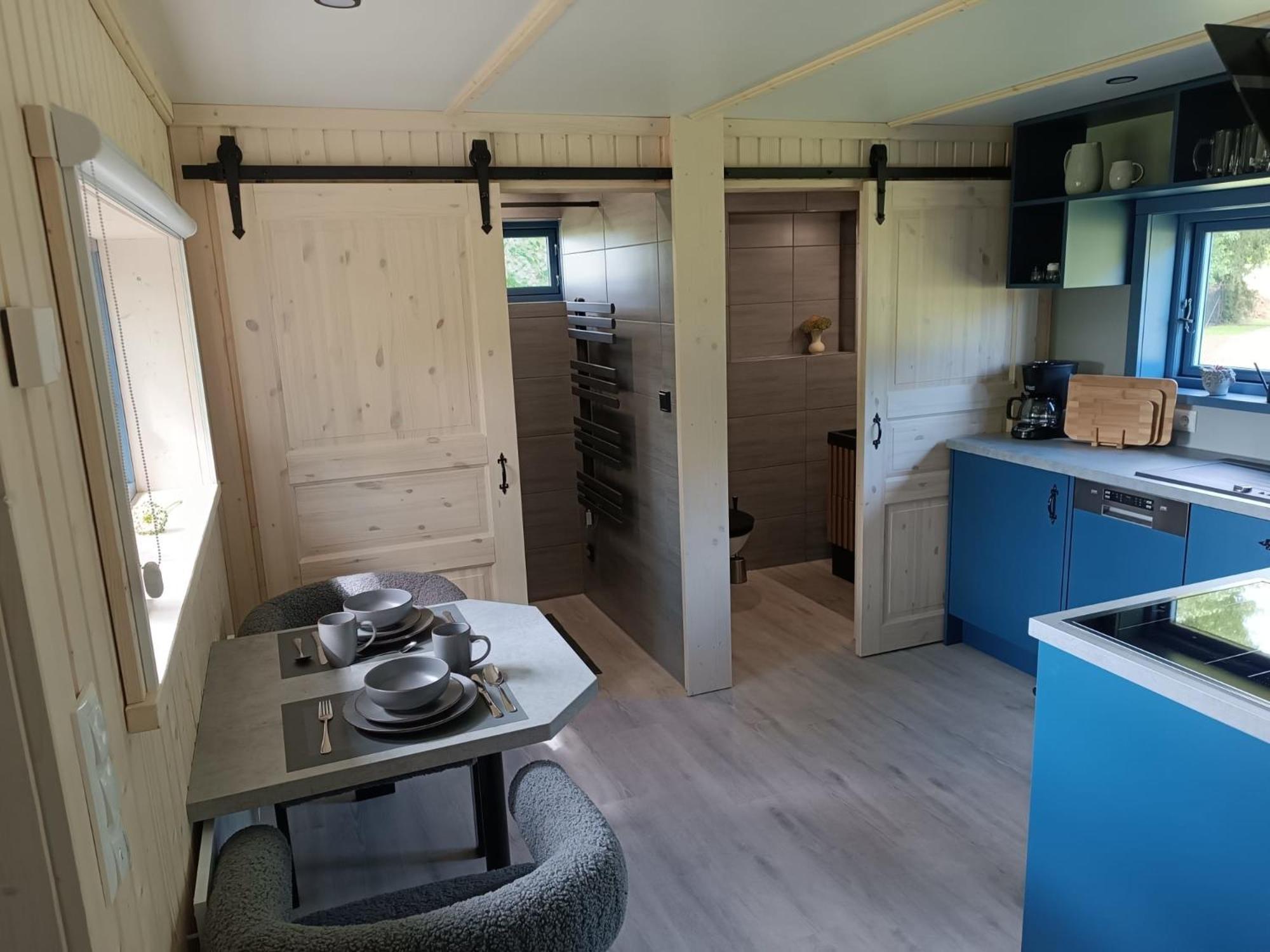 Tiny House & Alpaka-Erlebnis Im Ruhner Land - Naturidylle Pur Ziegendorf Bagian luar foto